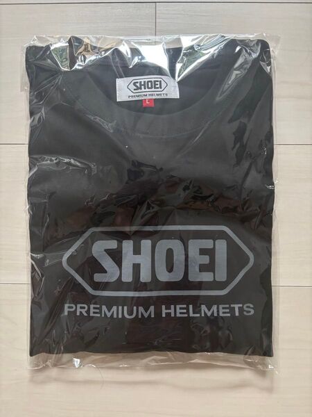 SHOEI Tシャツ Lサイズ ブラック 新品未開封