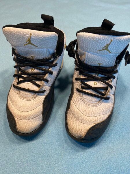 NIKE AIR JORDAN 12 RETRO TD キッズ スニーカー 18cm 中古