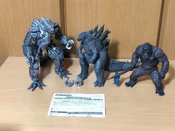 S H モンスターアーツ ゴジラ vs コング メカゴジラ バンダイ BANDAI NECA ゴジラ 6インチアクションフィギュア