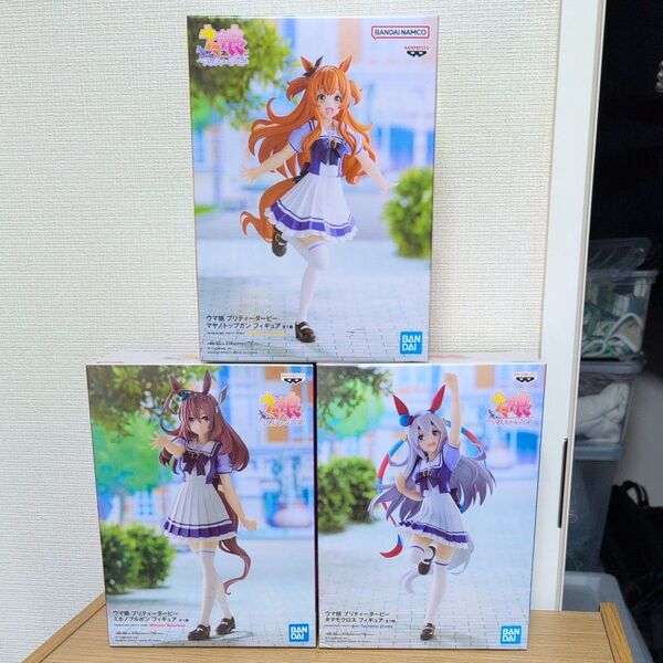 ウマ娘 プリティーダービー ミホノブルボン マヤノトップガン タマモクロス フィギュア
