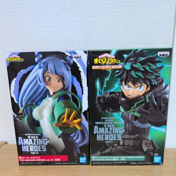 僕のヒーローアカデミア フィギュア THE AMAZING HEROES 緑谷出久 波動ねじれ 2種