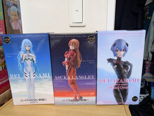 シン・エヴァンゲリオン劇場版 SPM アスカ・ラングレー 渚にて & 綾波レイ ロングヘアver. Hand Over フィギュア