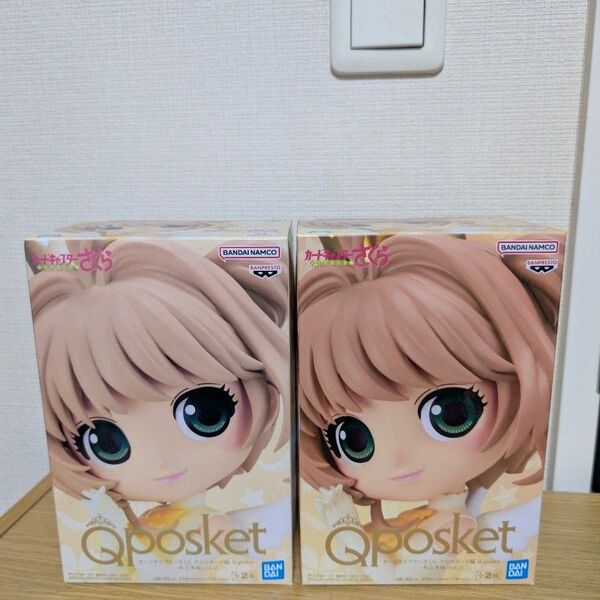 QPosket カードキャプターさくら クロウカード編 木之本桜 フィギュア vol.2 Q Posket ABカラー 2種セット