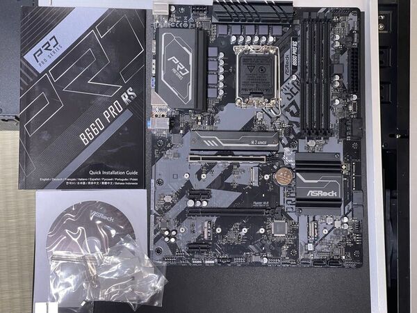 ASRock Intel B660 Pro RS ATX マザーボード ジャンク品 訳あり