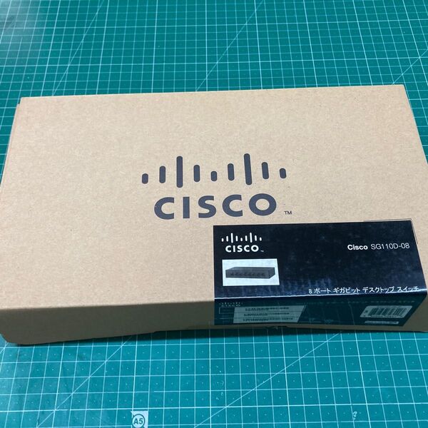 #3新品未開梱Cisco SG110D-08 8ポート ギガビット デスクトップスイッチ