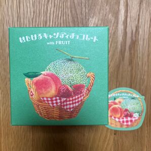 メリーチョコレート はじけるキャンディチョコレート 空箱 紙箱 小物入れ