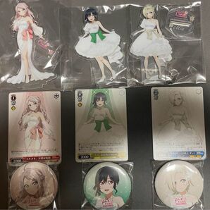 虹ヶ咲 にじちず アクリルスタンド 缶バッジ 三船栞子 ミア・テイラー ランジュ