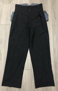 90s VIVIENNE WESTWOOD GOLD LABEL HIGH WAISTED GATHERED TROUSERS ヴィヴィアン ウェストウッド ゴールドレーベル イタリア製 パンツ