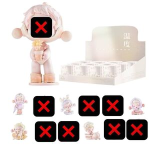 【シークレットなし】 5個入り BOX popmart skullpanda 温度 スカルパンダ ポップマート デザイナーズトイ