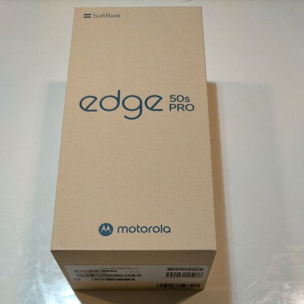 motorola edge 50s pro 6.7インチ メモリー8GB ストレージ256GB バニラクリーム ソフトバンク