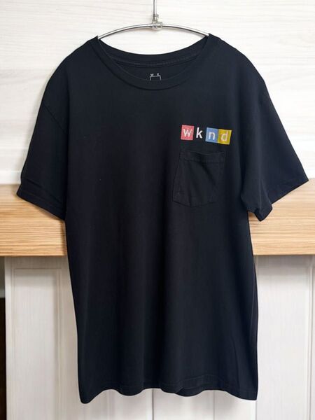 USA製 WKND SKATEBOARDS(ウィークエンドスケートボーダーズ)ロゴポケットTシャツ
