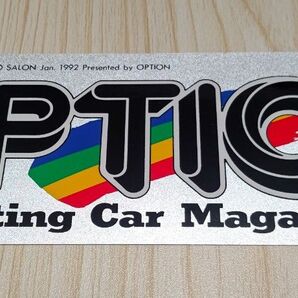 OPTION ステッカー