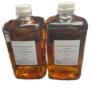【再出品可能】ニッカウヰスキー フロムザバレル 500ml 2本セット