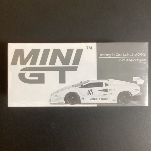 MINI GT 1/64 ランボルギーニ カウンタック LB-WORKS 東京オートサロン 2024 白