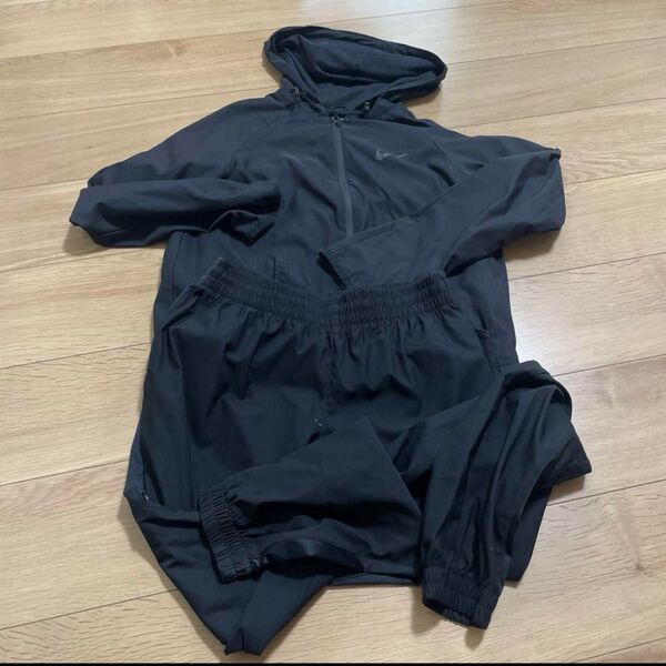 Nike DRI-FIT ブラック ジャージ上下セット L&Sサイズ