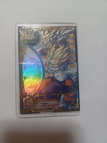 スーパードラゴンボールヒーローズMM1弾ASEC P孫悟飯少年期