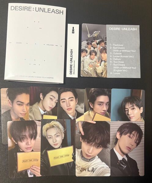 ENHYPEN DESIRE : UNLEASH (Weverse Albums ver.)ソヌセット