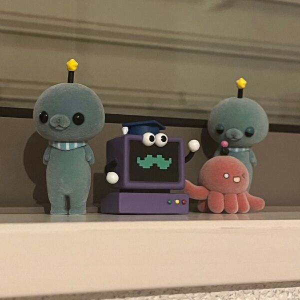 教育番組 フロッキーフィギュア タマ ハカセ パウル