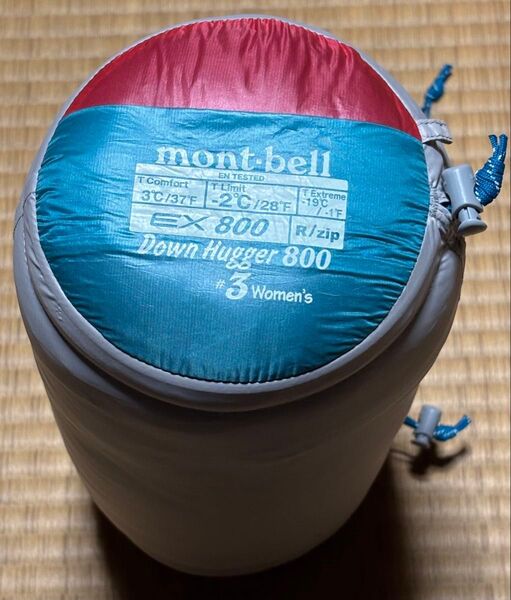モンベル(mont-bell)ダウンハガー800 #3 Women’s 寝袋 シュラフ