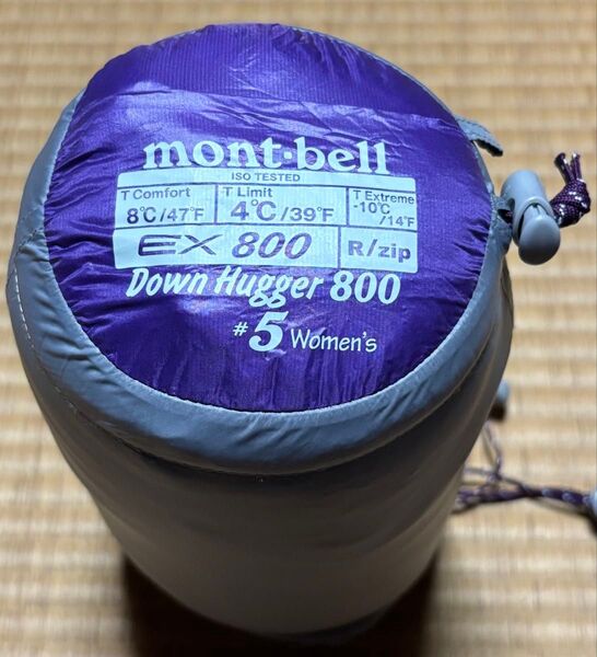 モンベル(mont-bell)ダウンハガー800 #5 Women’s 寝袋 シュラフ