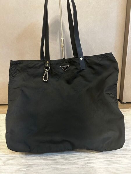 PRADA/黒/ナイロン/トートバッグ/206