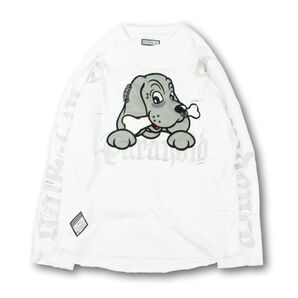ガルフィー 病みに染まりしロンTee Lサイズ 白
