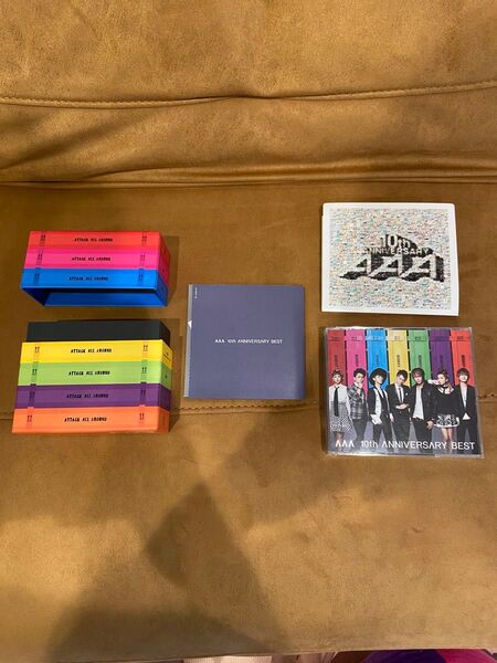 AAA 10th ANNIVERSARY BEST CD DVD グッズセット