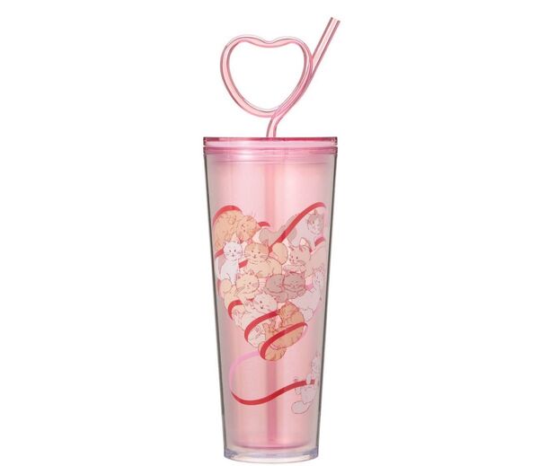 STARBUCKS スターバックス バレンタイン 2025 コールドカップタンブラー 710ml