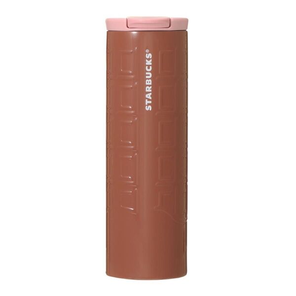 STARBUCKS スターバックス バレンタイン ステンレス シリンダー タンブラー チョコレートバー 板チョコ 473ml