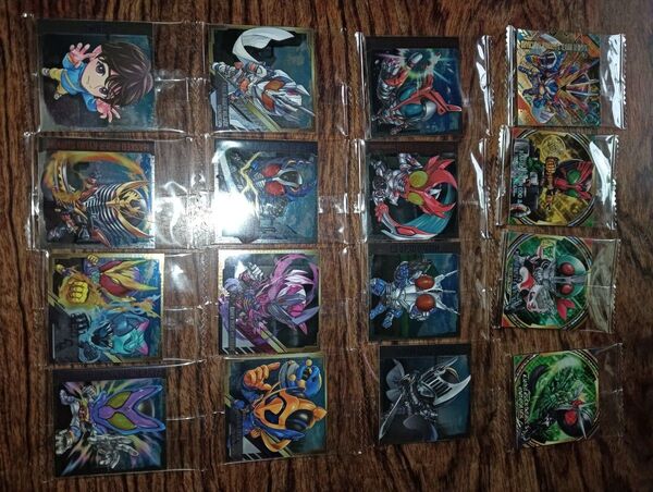 仮面ライダーウエハースシール
