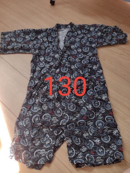 130 甚平 男の子 和柄