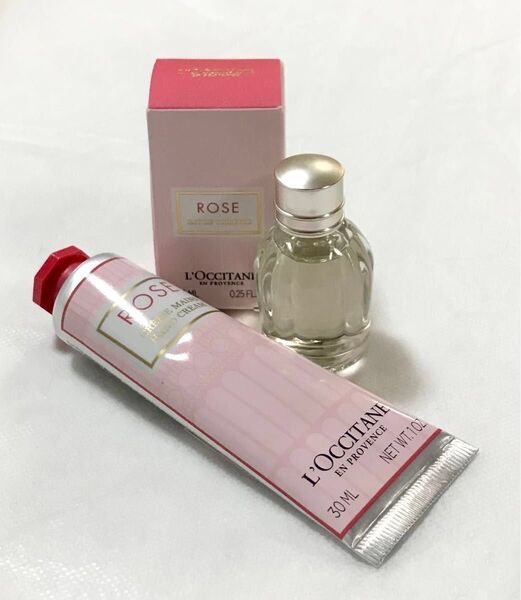 ロクシタン L'OCCITANE ローズ ハンドクリーム&オードトワレ 新品未開封