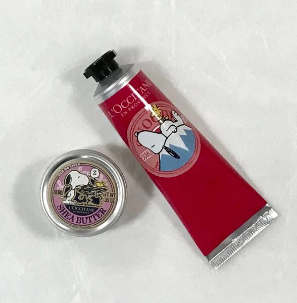 ロクシタン SNOOPY シア ハンドクリーム&シアバター 新品未開封
