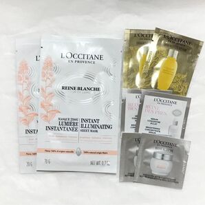 ロクシタン レーヌブランシュ イルミネイティングシートマスク【数量限定】サンプル付き