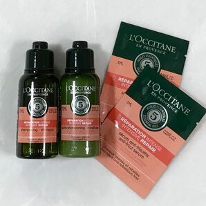 ロクシタン L'OCCITANE ファイブハーブス リペアリング シャンプー&コンディショナー サンプル付き