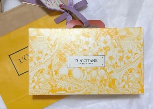 ロクシタン ハンドクリーム gift for you ホリデー限定 ギフトセット ショップ袋付き