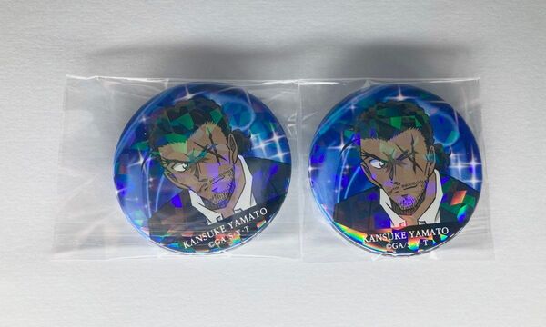 名探偵コナン トレーディングホログラム缶バッジVol.4 大和敢助 ホログラム缶バッジ 缶バッジ