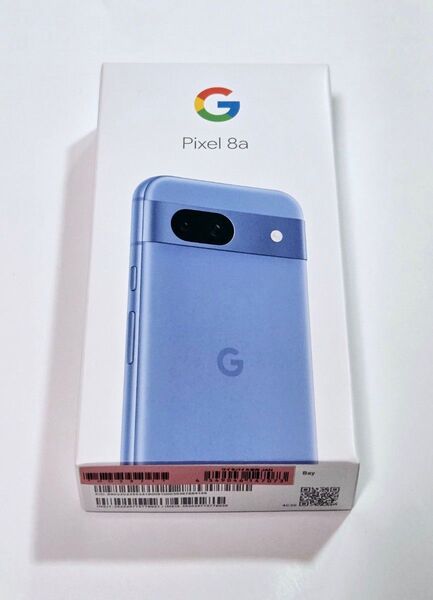 【新品未使用】Google Pixel 8a 青 ブルー Bay 128GB SIMフリー G576D