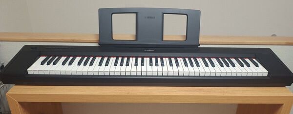 YAMAHA 電子ピアノ piaggero NP-35B 76鍵盤 ブラック