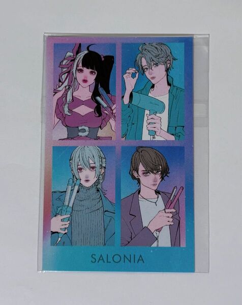 にじさんじ SALONIA サロニア コラボ チェキ 弦月藤士郎 甲斐田晴 加賀美ハヤト 夜見れな
