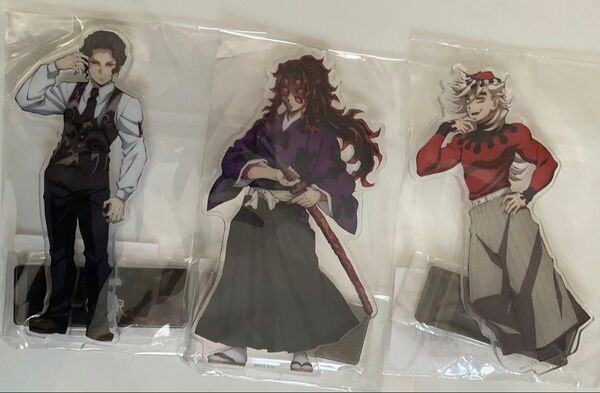 【鬼滅の刃】鬼 イラスト アクリルスタンド 鬼舞辻無惨 黒死牟 童磨 新品未開封