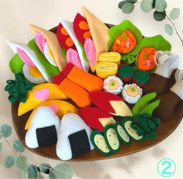 フェルト ハンドメイド ままごと 新品 手作り 知育玩具 誕生日 プレゼント お孫さん 幼稚園 保育園 保育士 孫 おままごと