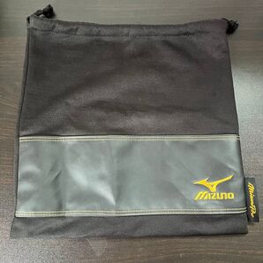 Mizuno Pro 黒 グローブバッグ 袋 ミズノ ミズノプロ 草野球 ブラック