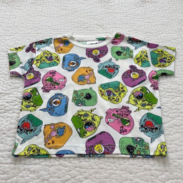 バーバパパ 派手 カラフル 半袖Tシャツ 100cm キッズ 子供服