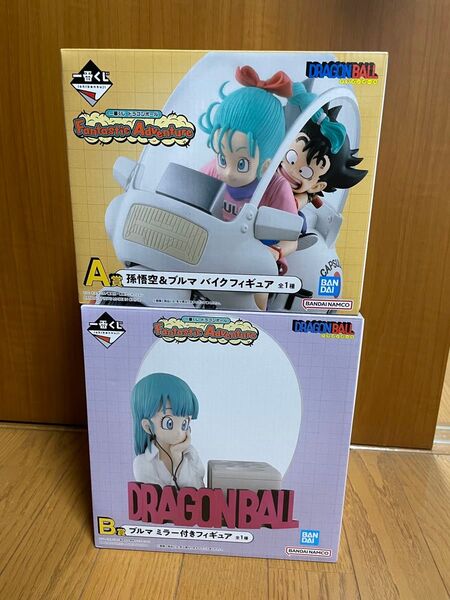 一番くじ ドラゴンボール Fantastic Adventure A賞 ブルマ バイクフィギュア B賞 ミラー付きフィギュア
