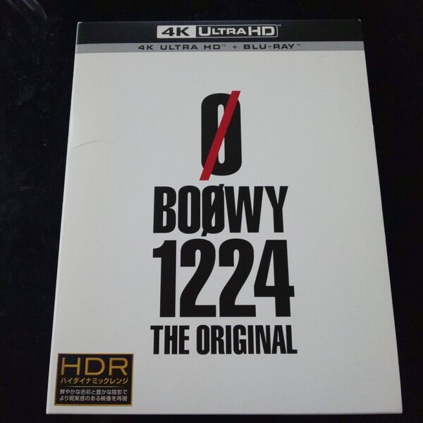 BOOWY / 1224 THE ORIGINAL 4K UHD+Blu-ray
