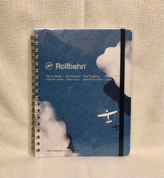成田空港限定☆Rollbahn☆ポケット付メモLサイズ (大空)☆ロルバーン