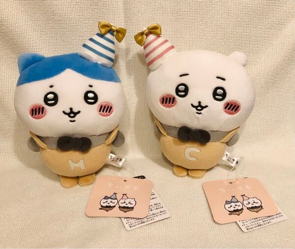 ちいかわ☆ハチワレ☆ぽてたまぬいぐるみ パーティー 2点セット