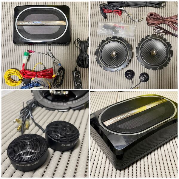 carrozzeria TS-F1640S + TS-WX110A 16cmセパレートスピーカー+パワードサブウーファー