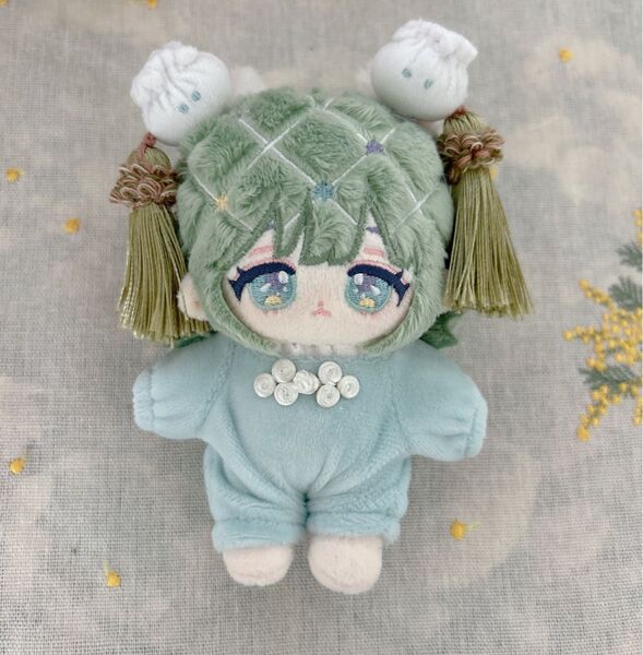 B品中華まんロンパース グリーン